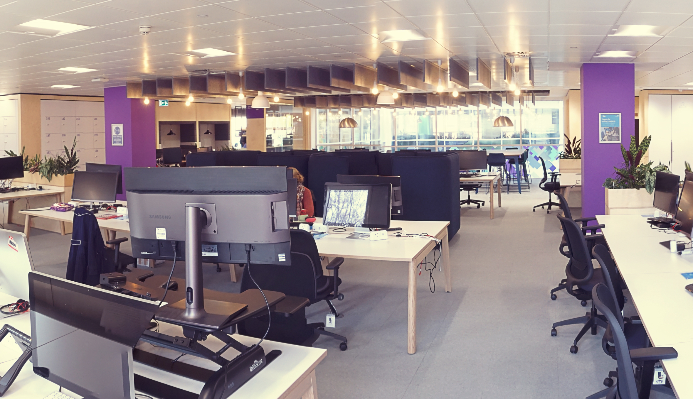 View inside Tes' London office