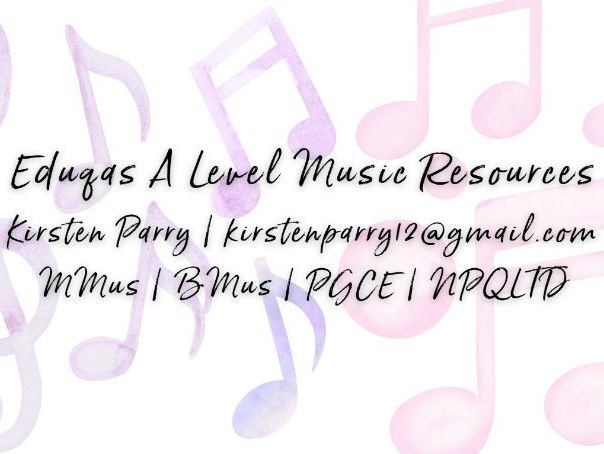 FREE - Eduqas A Level Music AoSA revision - Late Romantic symphonies and tone poems