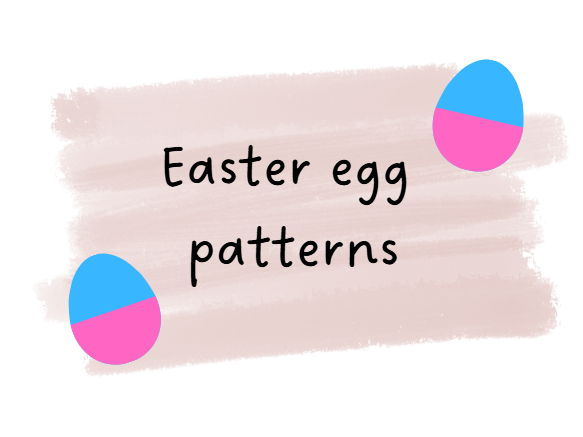 Easter Egg Pattern Cards